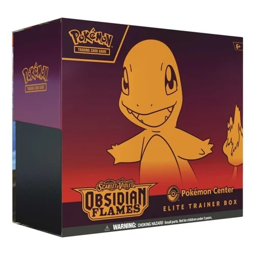 Obsidian Flames Pokémon Center Elite Trainer Box — Obsidian Flames