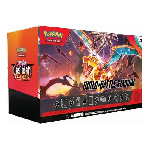 Obsidian Flames Build & Battle Stadium Box — Obsidian Flames