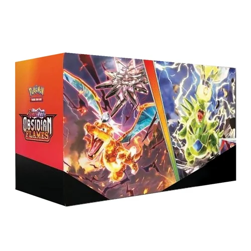 Obsidian Flames: Empty Build & Battle Stadium Box — Obsidian Flames