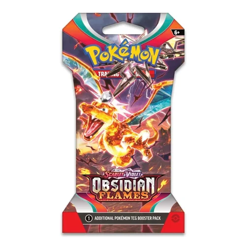 Obsidian Flames Sleeved Booster — Obsidian Flames