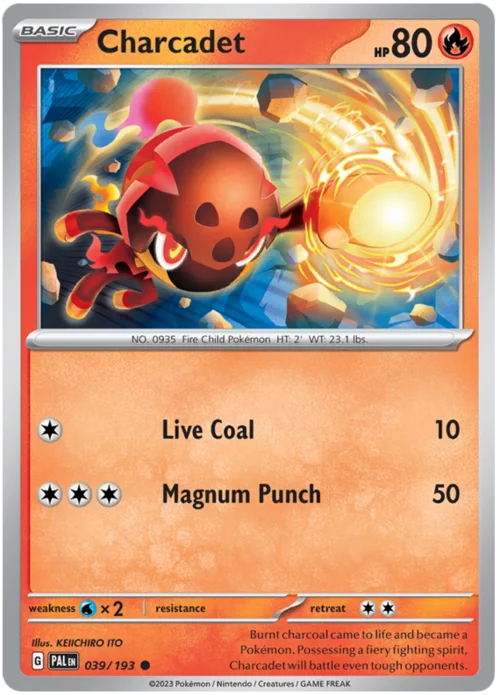 Charcadet — Paldea Evolved
