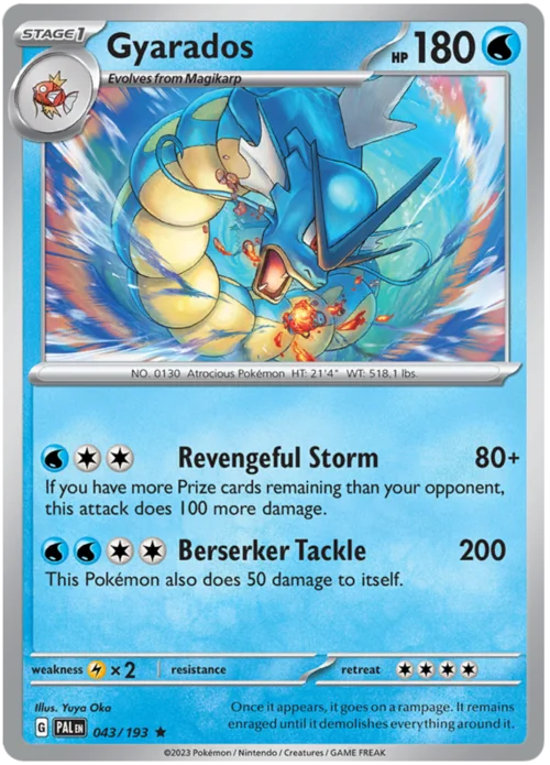 Gyarados — Paldea Evolved