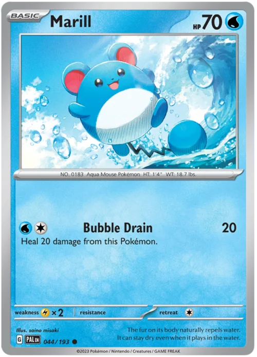 Marill — Paldea Evolved