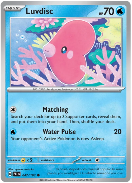 Luvdisc — Paldea Evolved