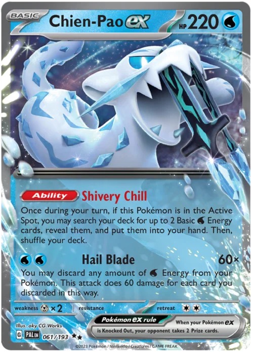 Chien-Pao ex — Paldea Evolved