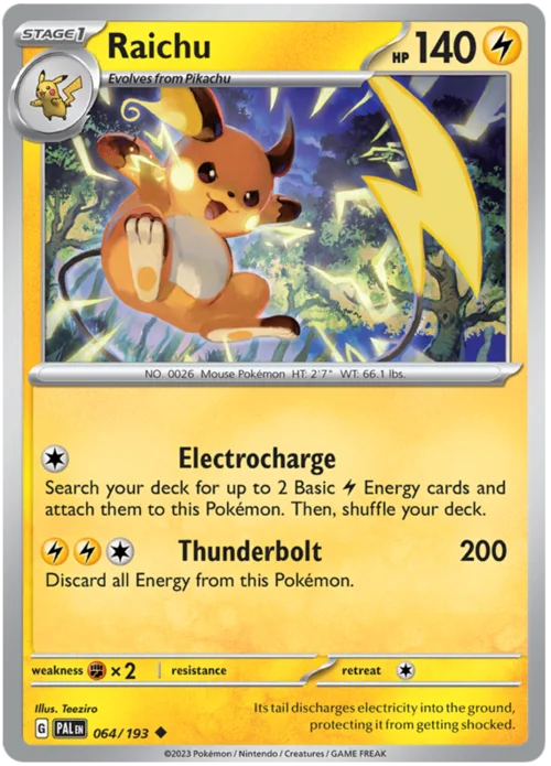 Raichu — Paldea Evolved