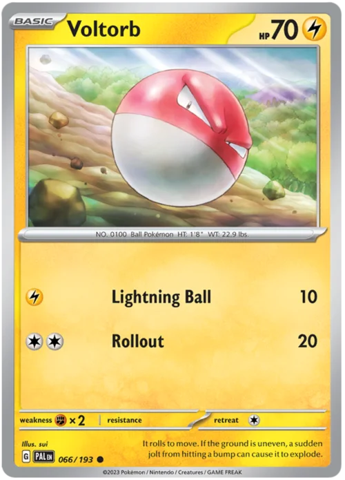 Voltorb — Paldea Evolved