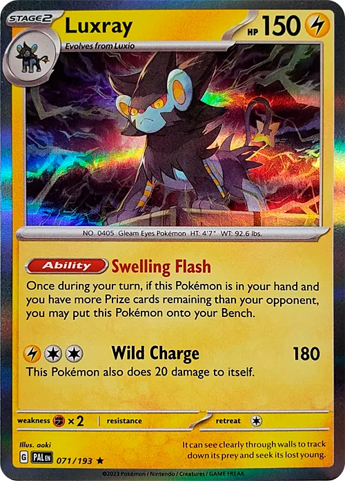 Luxray — Paldea Evolved