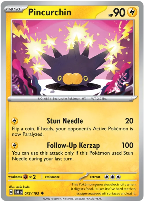 Pincurchin — Paldea Evolved