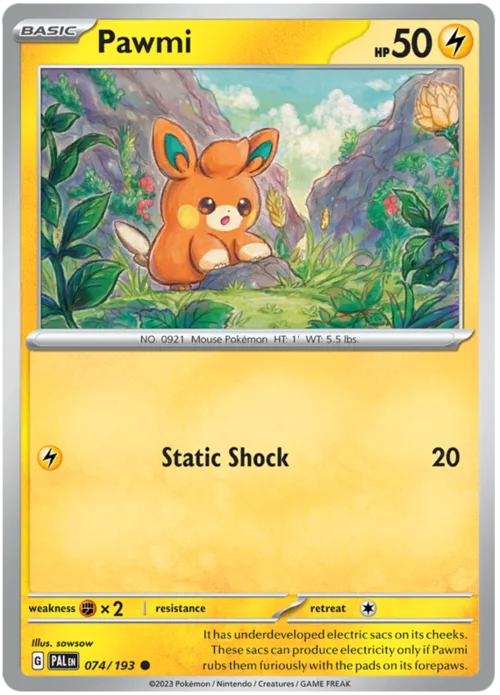 Pawmi — Paldea Evolved