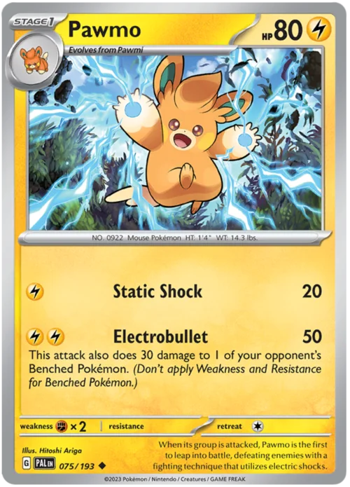 Pawmo — Paldea Evolved