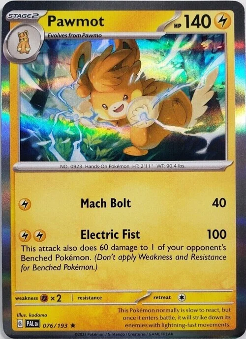 Pawmot — Paldea Evolved