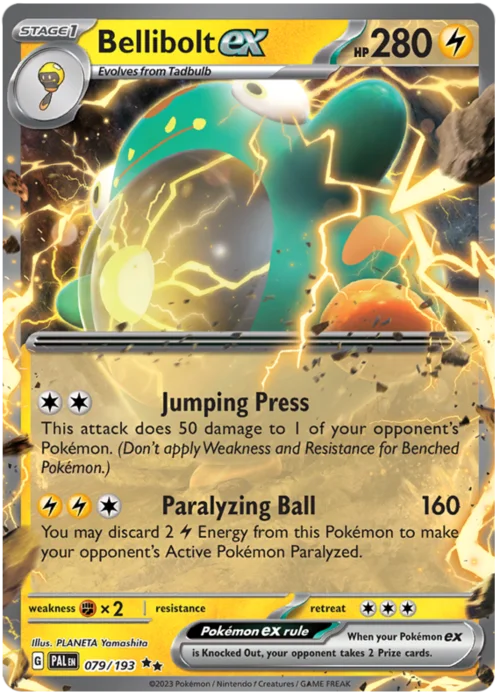 Bellibolt ex — Paldea Evolved