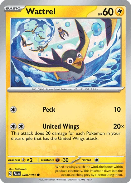 Wattrel — Paldea Evolved