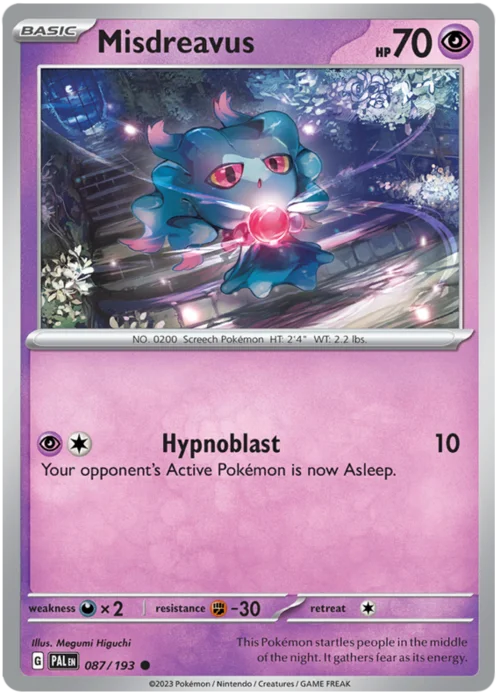 Misdreavus — Paldea Evolved