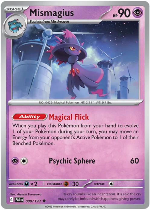 Mismagius — Paldea Evolved