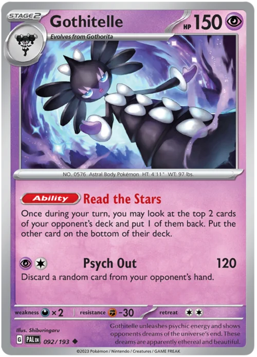 Gothitelle — Paldea Evolved