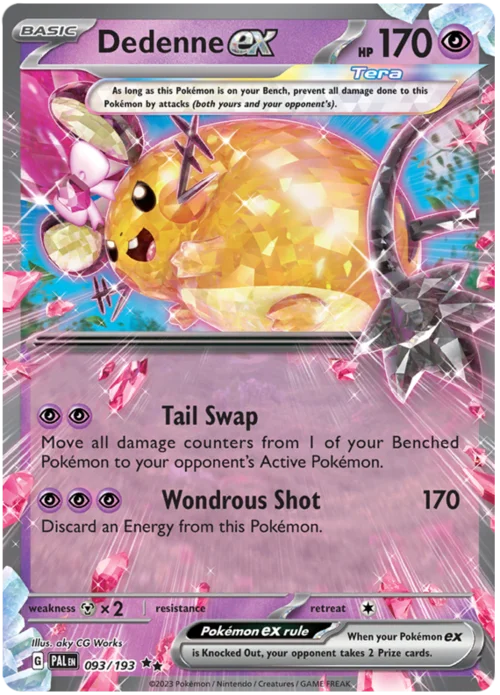 Dedenne ex — Paldea Evolved