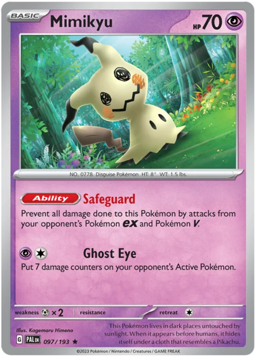 Mimikyu — Paldea Evolved