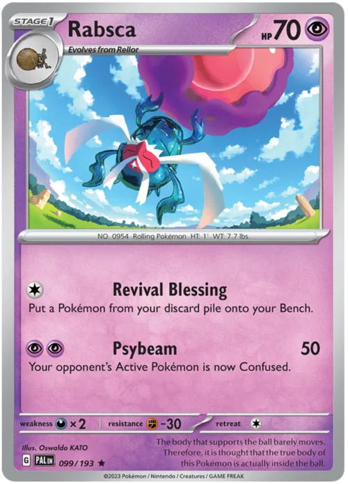 Rabsca — Paldea Evolved