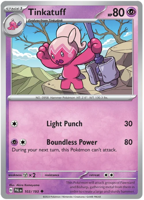 Tinkatuff — Paldea Evolved
