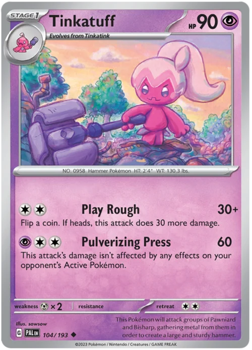 Tinkatuff — Paldea Evolved