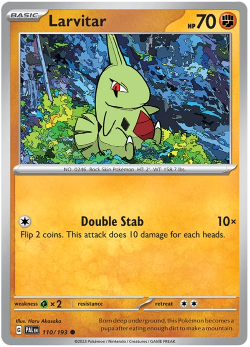 Larvitar — Paldea Evolved