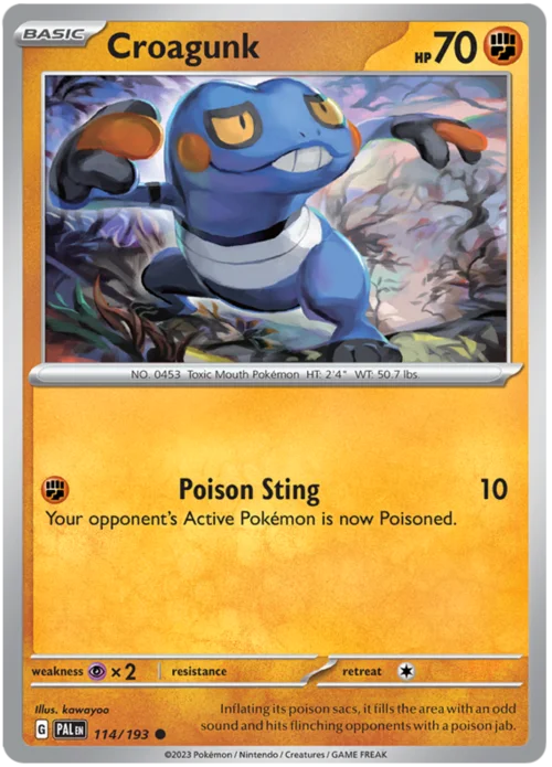 Croagunk — Paldea Evolved