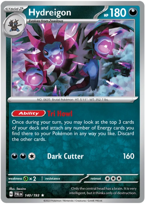 Hydreigon — Paldea Evolved