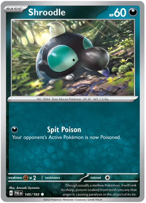 Shroodle — Paldea Evolved