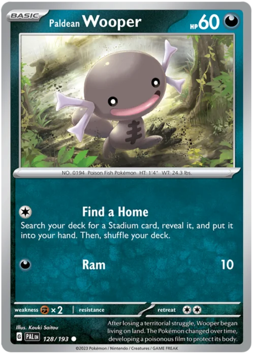 Paldean Wooper — Paldea Evolved