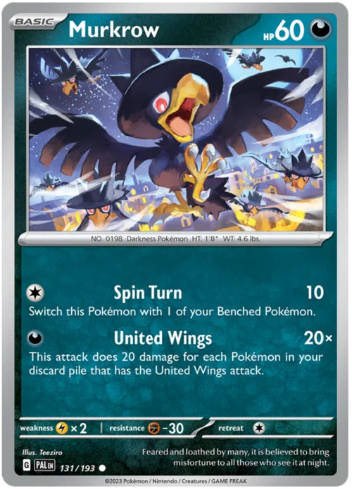 Murkrow — Paldea Evolved