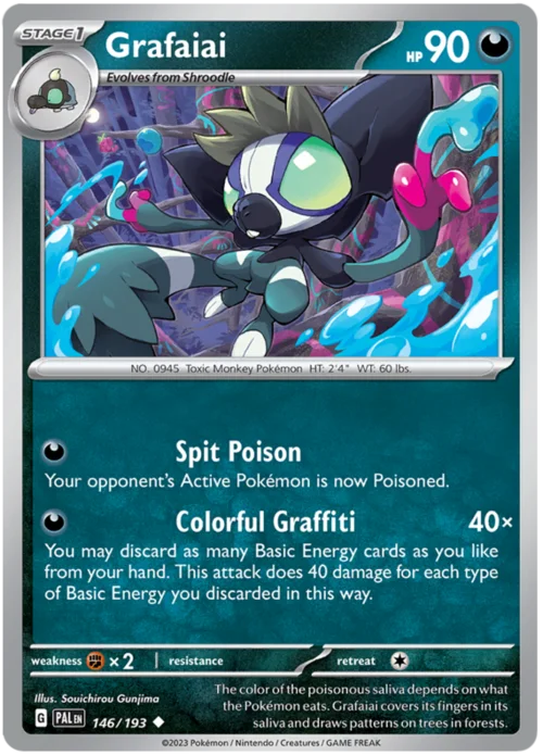 Grafaiai — Paldea Evolved