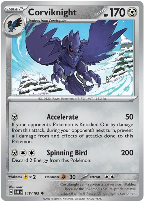 Corviknight — Paldea Evolved