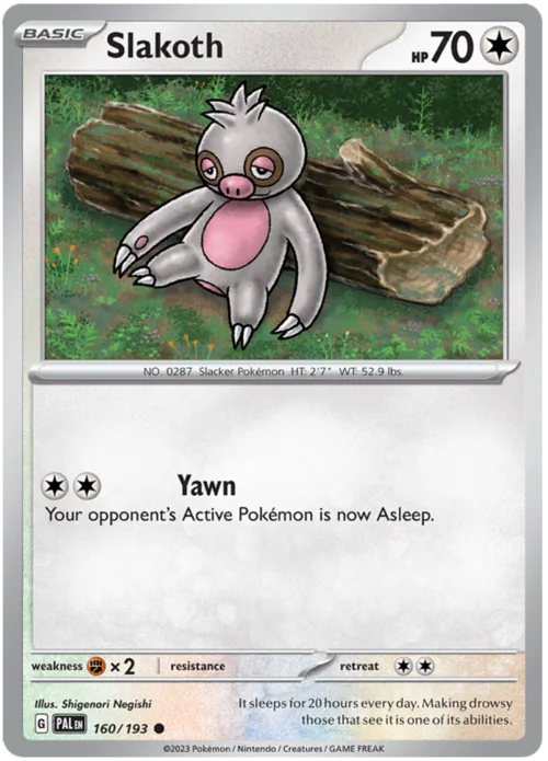 Slakoth — Paldea Evolved