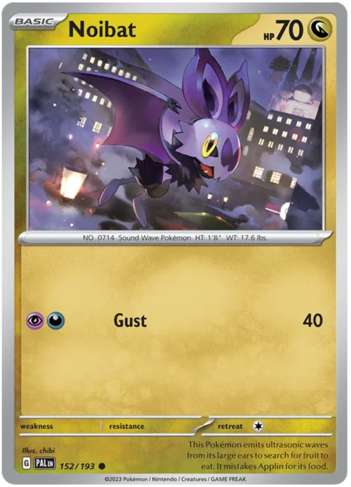 Noibat — Paldea Evolved