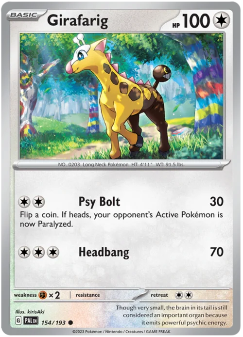 Girafarig — Paldea Evolved