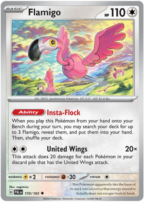 Flamigo — Paldea Evolved