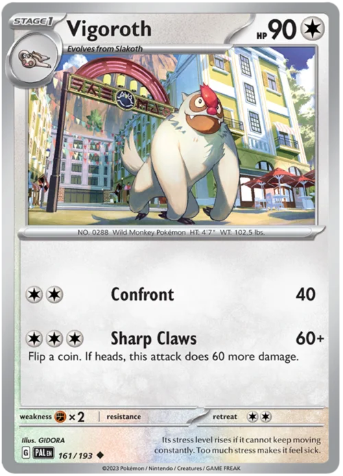 Vigoroth — Paldea Evolved