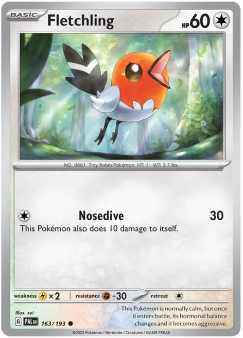 Fletchling — Paldea Evolved
