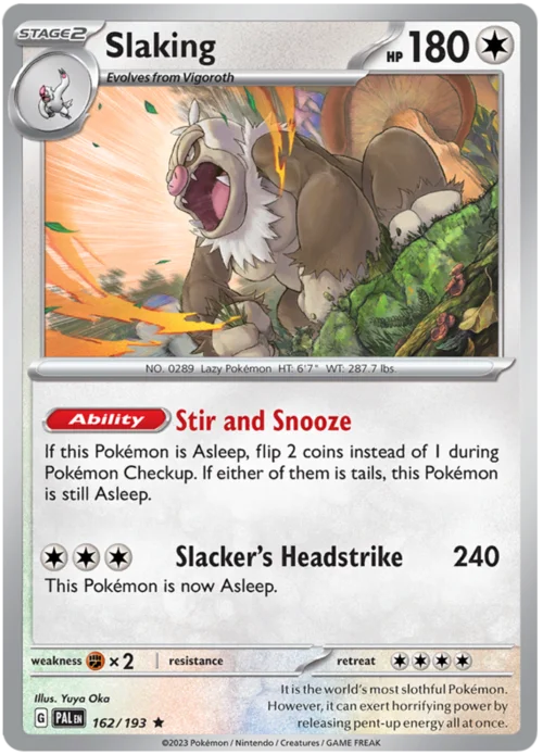 Slaking — Paldea Evolved