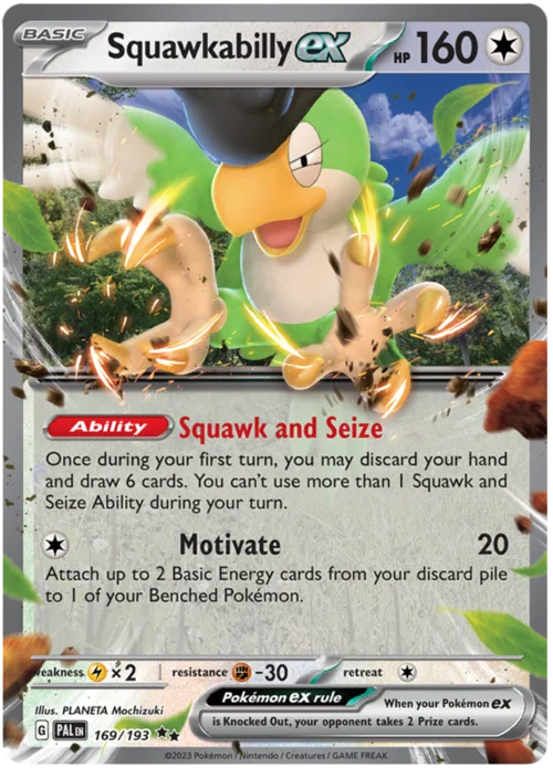Squawkabilly ex — Paldea Evolved