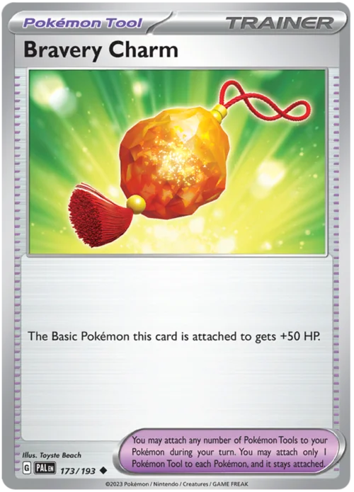 Bravery Charm — Paldea Evolved