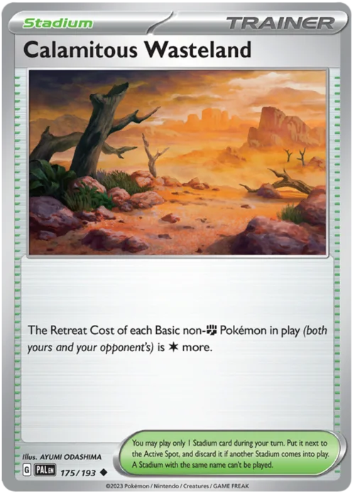Calamitous Wasteland — Paldea Evolved