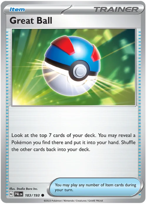 Great Ball — Paldea Evolved
