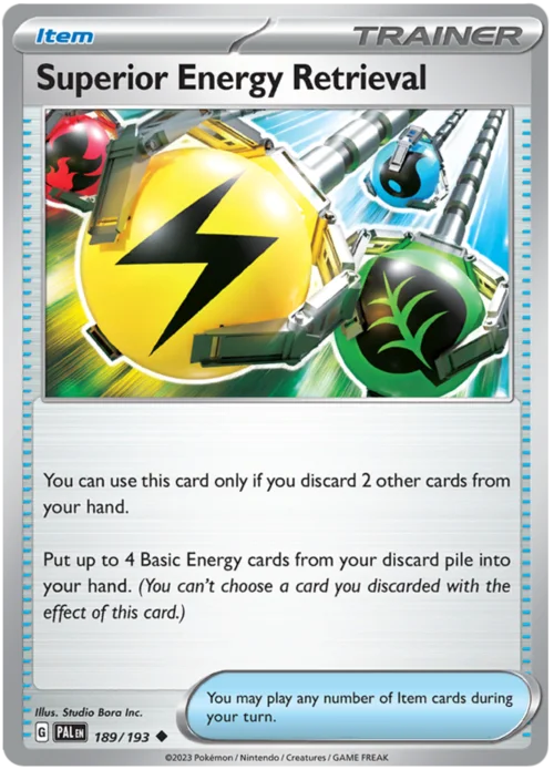 Superior Energy Retrieval — Paldea Evolved
