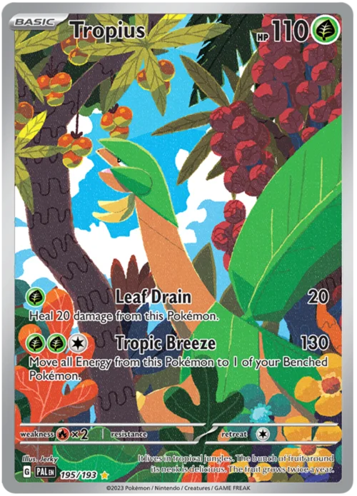 Tropius — Paldea Evolved