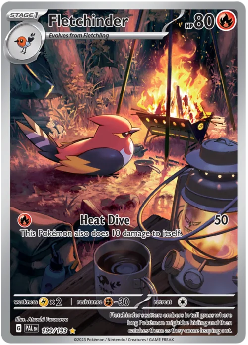 Fletchinder — Paldea Evolved