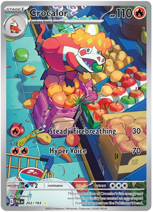Crocalor — Paldea Evolved