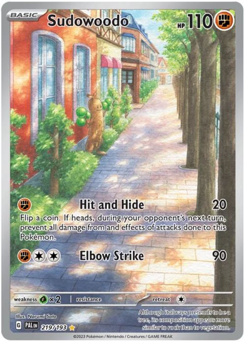 Sudowoodo — Paldea Evolved